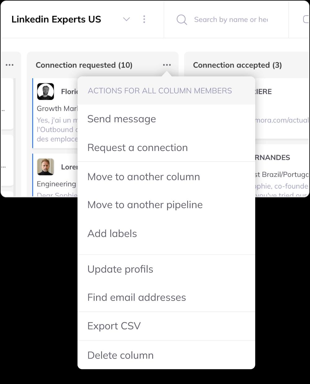 Boost productivity with bulk actions