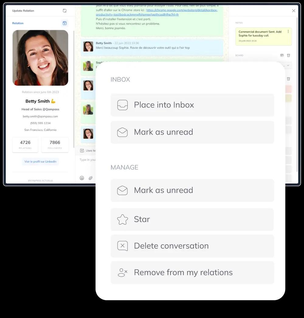 Labels, pipelines and quick actions