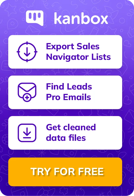 Export Sales Navigator Lists