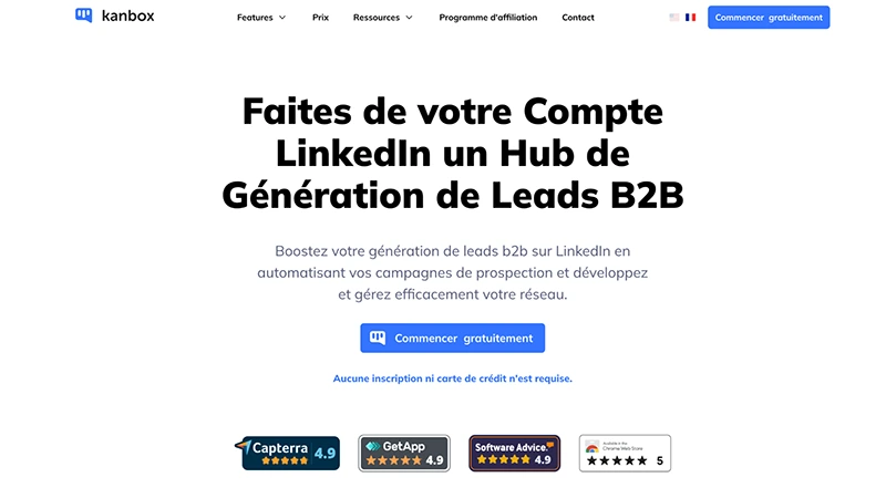 Kanbox : Hub de Génération de Leads B2B 