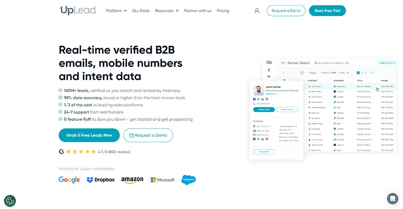 UpLead - The Data Accuracy Leader