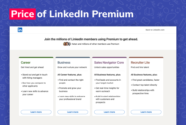 Linkedin Premium Price in 2024