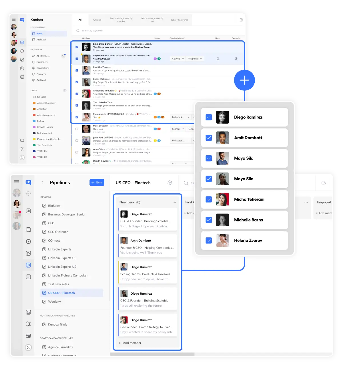 Ajouter des leads au pipeline