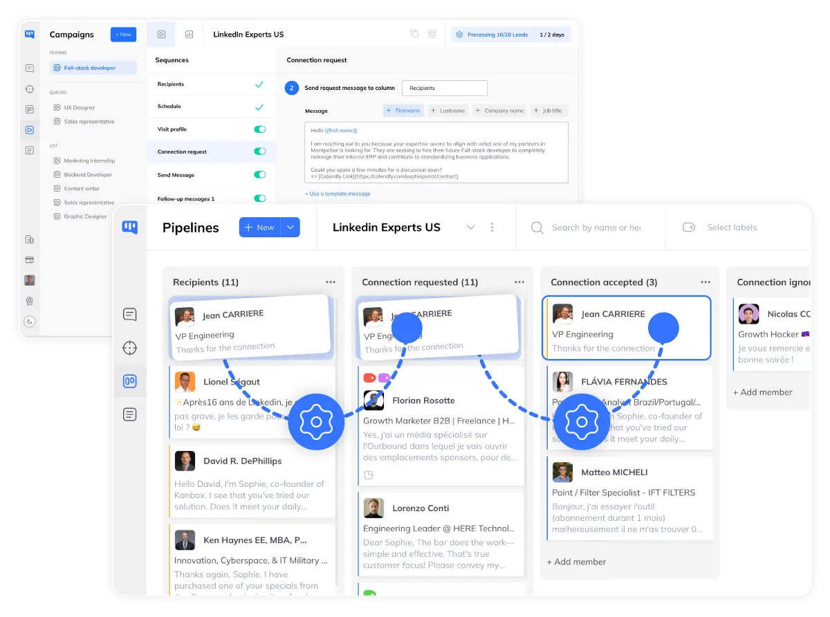 Pipelines de campagnes automatisés